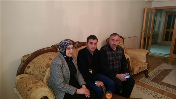 Asp İl Müdür yardımcısı Zil, gazi askeri ziyaret etti