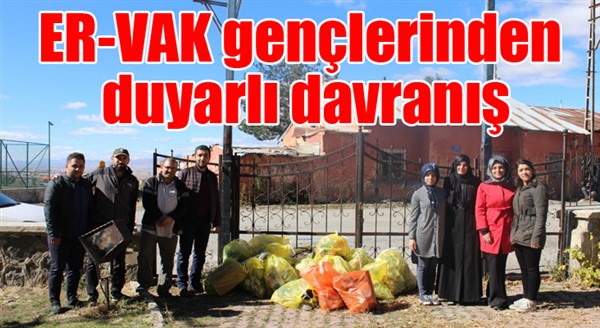 ER-VAK gençlerinden duyarlı davranış