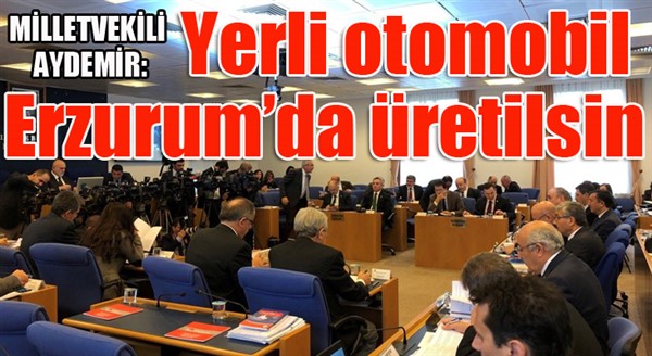 Milletvekili Aydemir Erzurum’un 8 beklentisini açıkladı