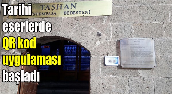 Erzurum’daki tarihi eserlerin ziyareti için QR kod uygulaması başladı.