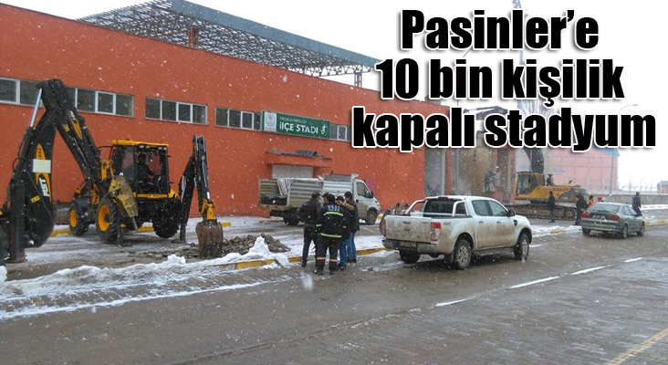 Pasinler’e 10 bin kişilik kapalı stadyum