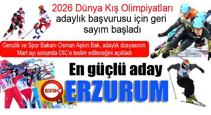 Bakan Bak: Erzurum’un 2026 adaylığı için hazırlanıyoruz…