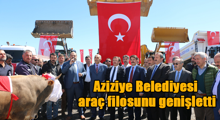 Aziziye Belediyesi araç filosunu genişletti