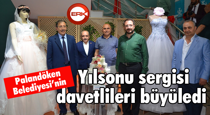 Palandöken Belediyesi’nin yılsonu sergisi davetlileri büyüledi