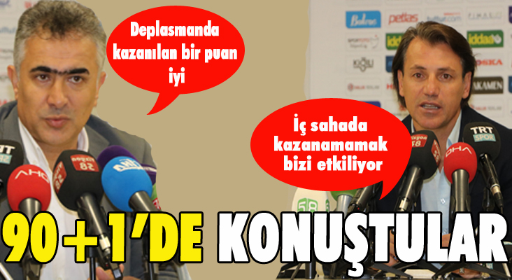 Altıparmak Sivasspor'dan alınan 1 puana sevindi...