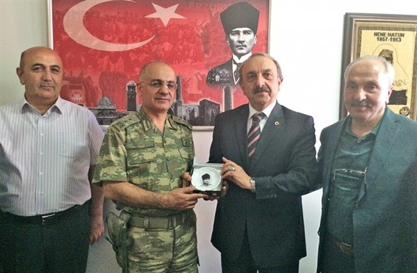 9. Kolordu Komutanı Özoğlu, ERVAK’ı ziyaret etti