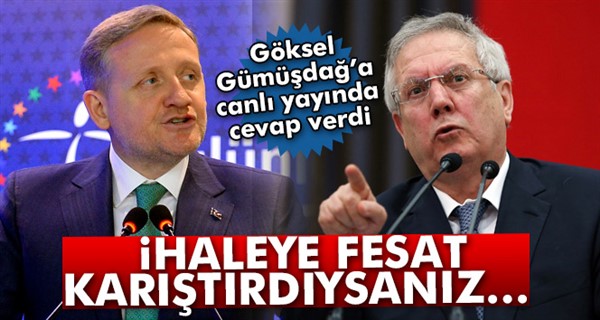 Aziz Yıldırım, Göksel Gümüşdağ'a canlı yayında cevap verdi