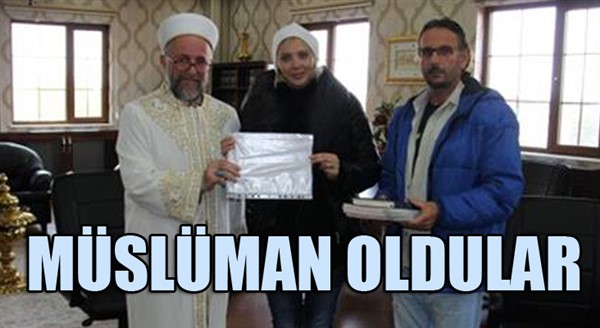 Ukrayna ve Gürcistan uyruklu iki kadın Müslüman oldu