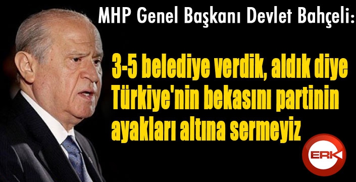 Bahçeli'in açıklamaları Erzurum'da yankı buldu