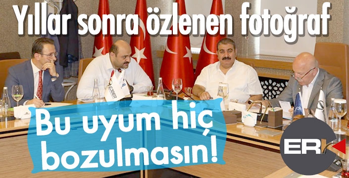 Yıllar sonra özlenen fotoğraf... Başkanlar ilk kez birarada...