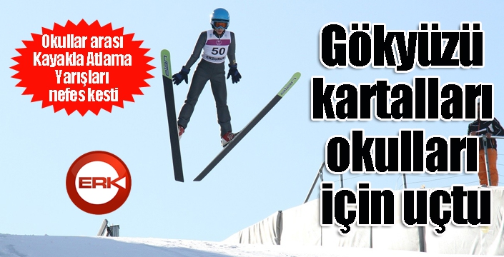 Gökyüzü kartalları okulları için uçtu