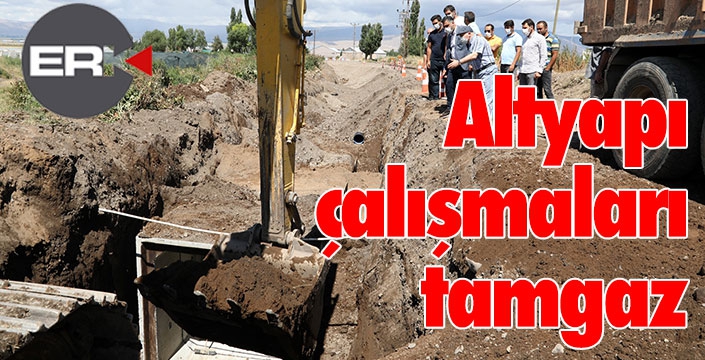 Şükrüpaşa'da altyapı çalışmaları devam ediyor...