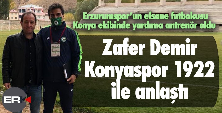 Zafer Demir, 1922 Konyaspor'da...