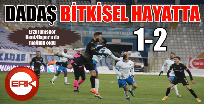 Dadaş bitkisel hayatta...