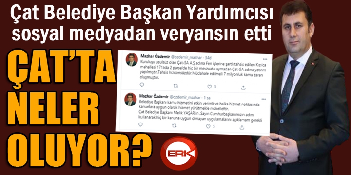 Çat'ta yer yerinden oynayacak...