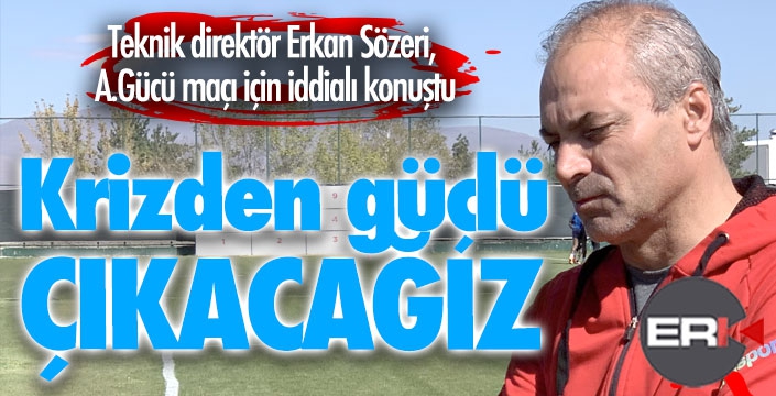 Erkan Sözeri'den iddialı açıklamalar...