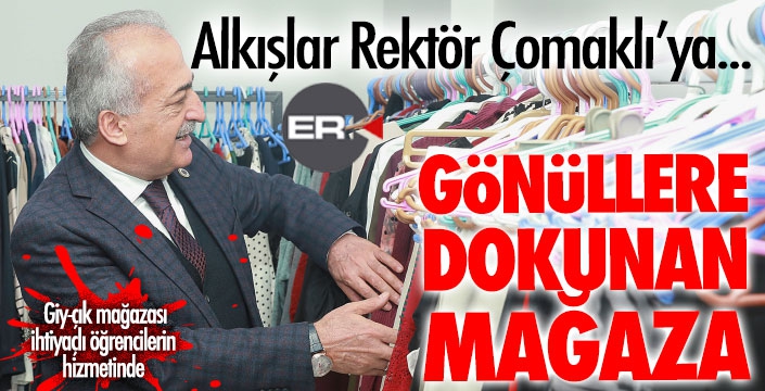 Giy-çık mağazası ihtiyaçlı öğrencilerin hizmetinde