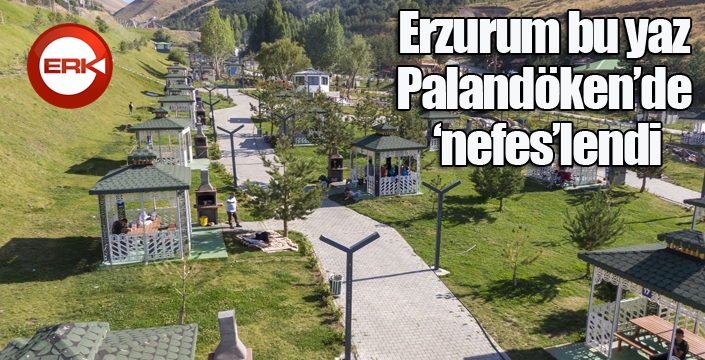 Erzurum bu yaz Palandöken’de ‘nefes’lendi