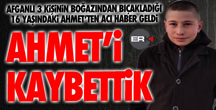 Ahmet Efe'den acı haber geldi...