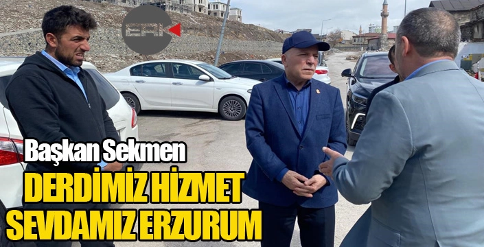 Başkan Sekmen; "Samimiyetle yapılan her iş, dualarla karşılık bulur"