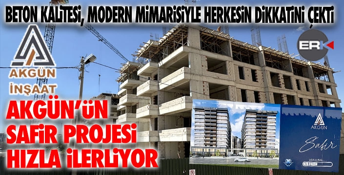 Akgün İnşaat'ın Safir projesi...