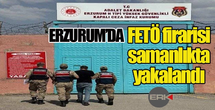 Erzurum'da FETÖ firarisi samanlıkta yakalandı...