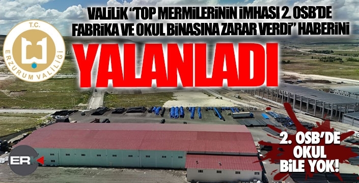 Erzurum Valiliği O haberleri yalanladı...