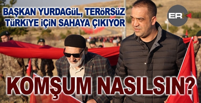 Başkan Yurdagül, KOMŞUM NASILSIN diyecek...