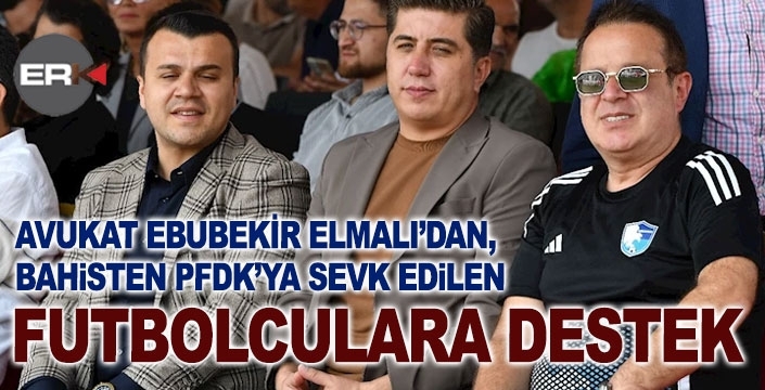 Elmalı'dan Erzurumsporlu 6 futbolcuya destek...