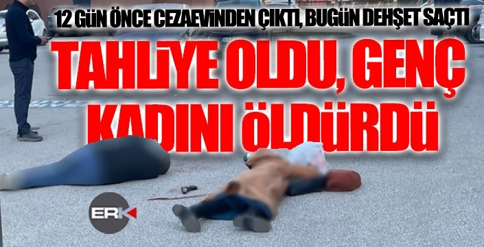 Erzurum'da cinayet... Önce kadını sonra da kendisini...