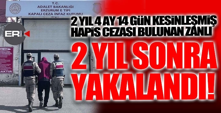 Firari zanlı, 2 yıl sonra JASAT'a yakalandı!