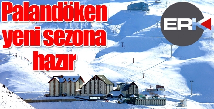 Palandöken yeni sezona hazır...