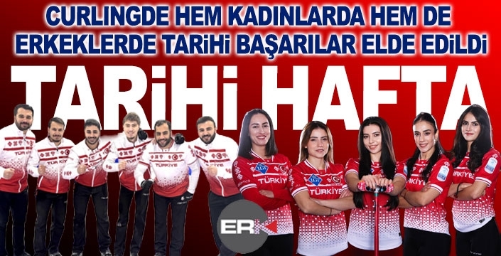 Türkiye’nin curlingde tarihi haftası