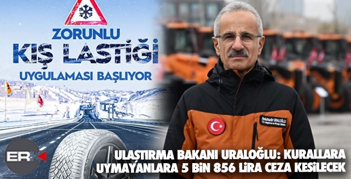 Zorunlu kış lastiği uygulaması yarın başlıyor