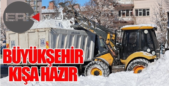 Büyükşehir kışa hazır...