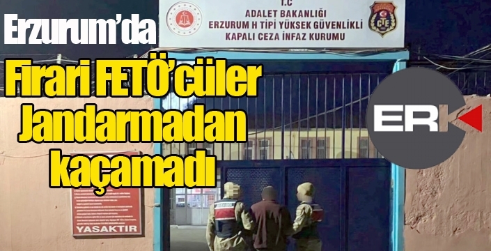 Firari FETÖ'cüler Jandarmadan kaçamadı...
