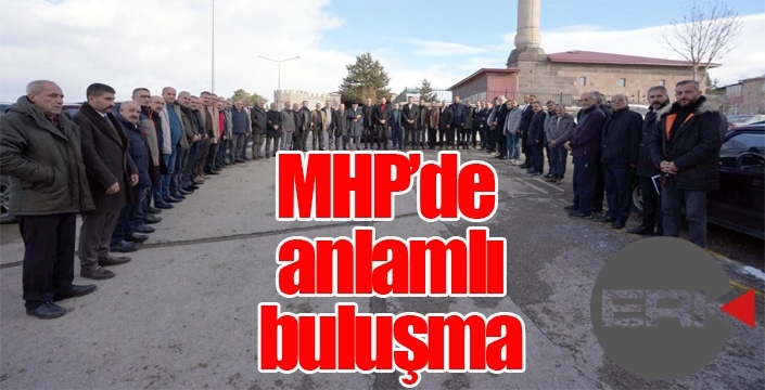 MHP'de anlamlı buluşma...