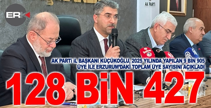 AK Parti İl Başkanı Küçükoğlu: “Erzurum’a Hizmetlerimiz Artarak Sürecek”