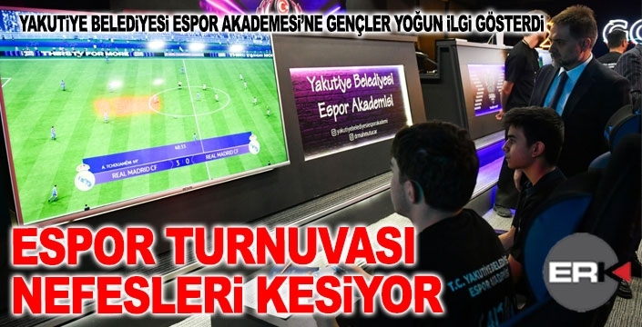 Yakutiye'nin FIFA26 Espor Turnuvası'na yoğun ilgi