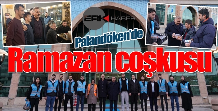 Palandöken'de ramazan coşkusu...