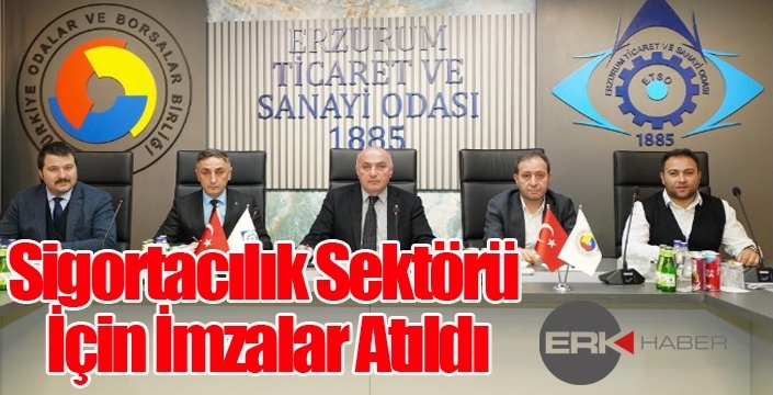 Sigortacılık Sektörü İçin İmzalar Atıldı
