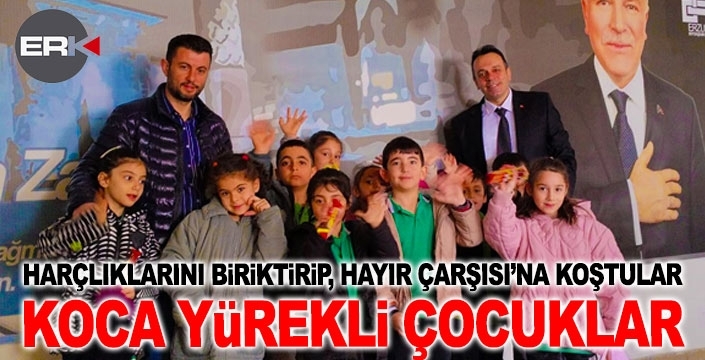 Öğrencilerden Hayır Çarşısı’na gıda bağışı