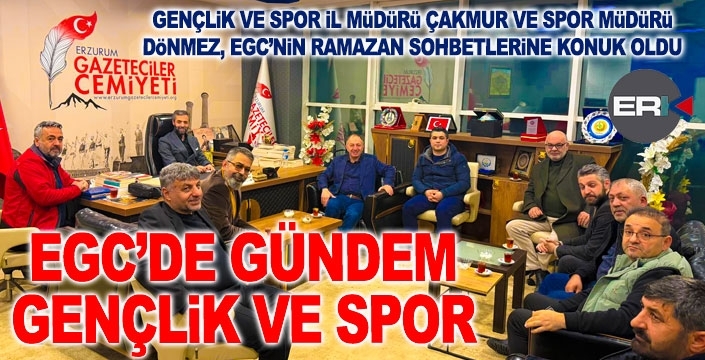 Ramazan sohbetlerinde gündem gençlik ve spor...