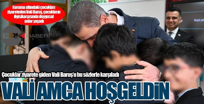 Çocuklara vali şefkati...