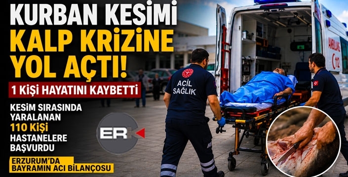 Acemi kasaplar hastanelik oldu, bir kişi yaşamını yitirdi