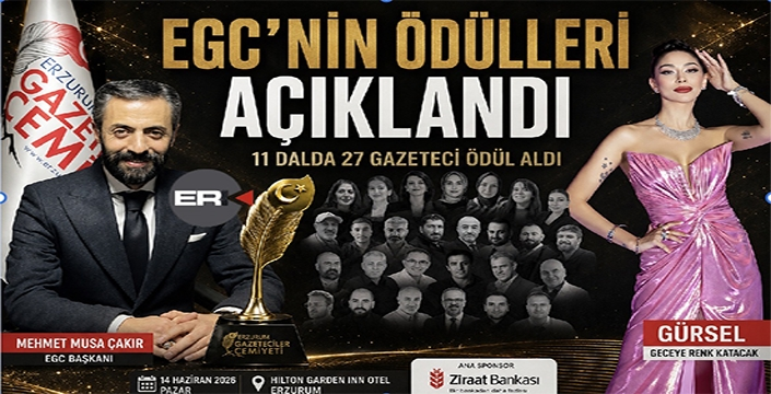 EGC’nin ödülleri açıklandı… 11 dalda 27 gazeteci ödül aldı…