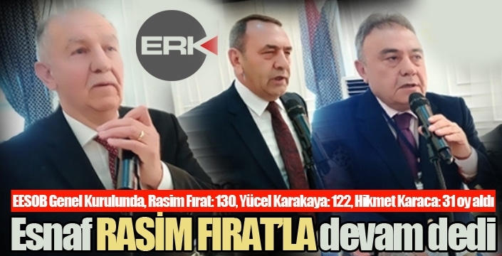 Esnaf, Rasim Fırat ile devam dedi...