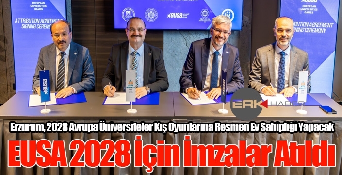 EUSA 2028 İçin Resmi İmzalar Atıldı…