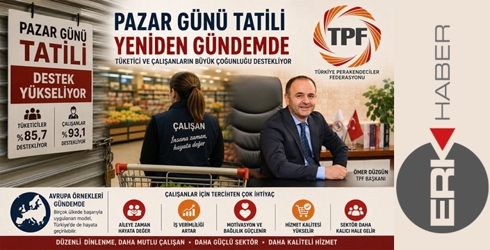 TPF araştırmasından Pazar tatili çıktı...