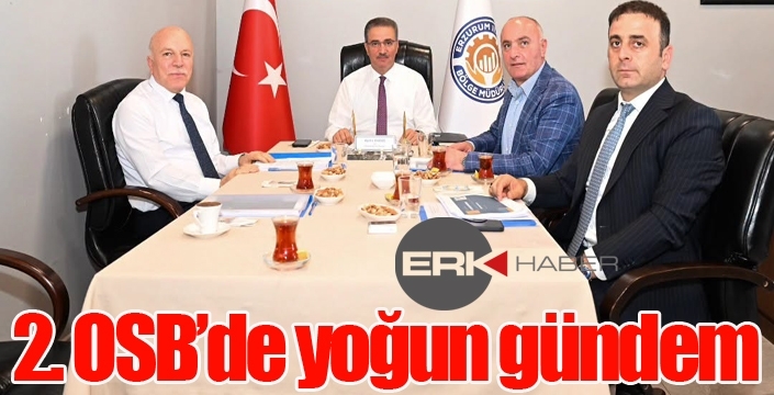 2. OSB'de yoğun gündem...